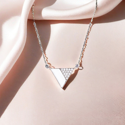 For Friend - My Badass Tribe Triangle Necklace