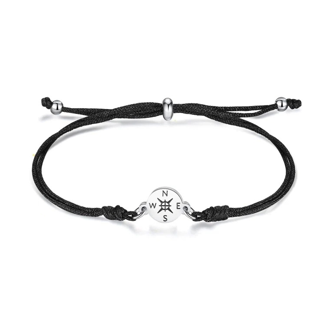 The Adventure Begins Compass Bracelet