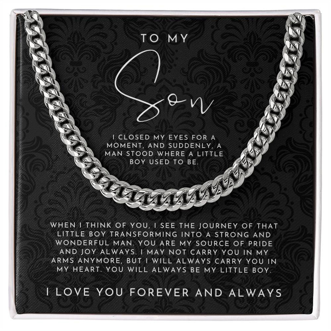 For Son - I love you forever and always Necklace