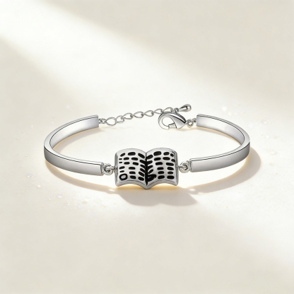 New Beginnings Book Bracelet