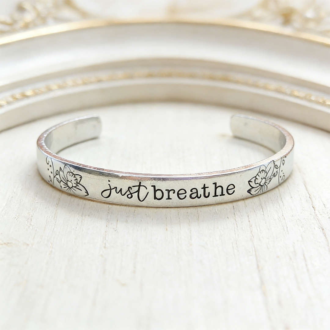 You Are Unbreakable Lotus Bracelet