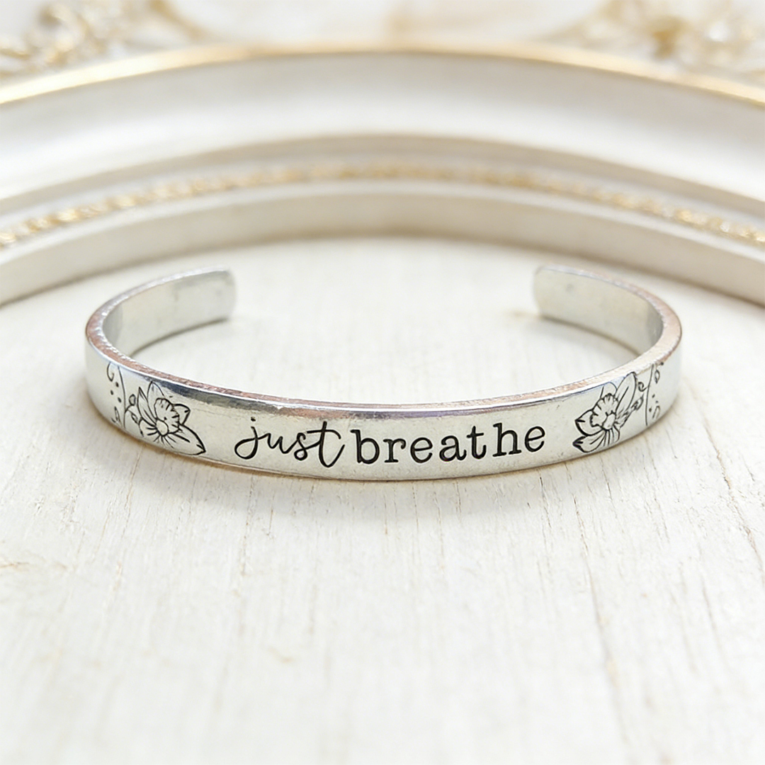 You Are Unbreakable Lotus Bracelet