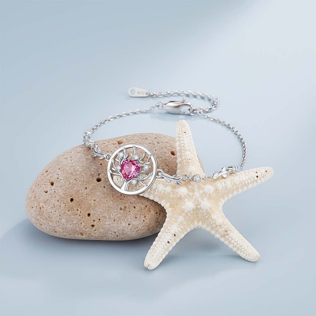  A mother is the family Root Custom Birthstone Bracelet
