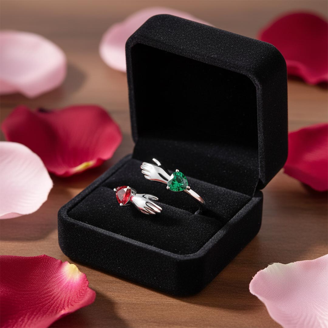 For Granddaughter - You Are Always In Mine Custom Birthstone Ring