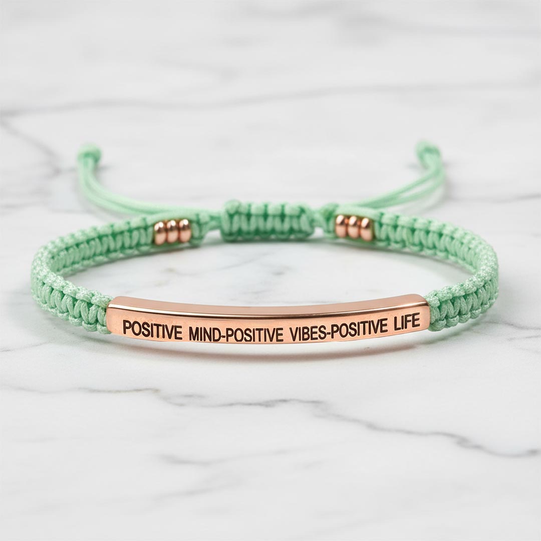 Mental Health Awareness Braided Bracelet