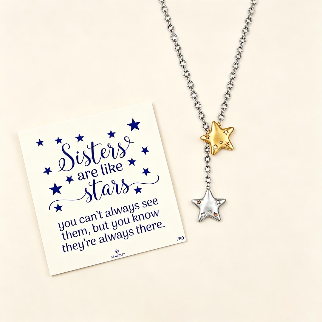 For Friends - Friends are like stars Necklace