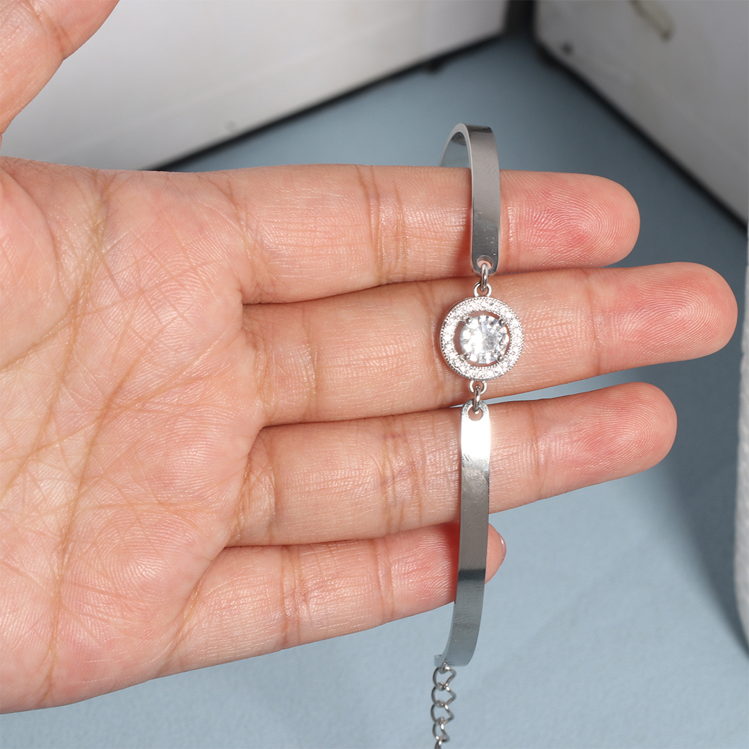 For Daughter - I Am So Proud Of You Diamond Bracelet