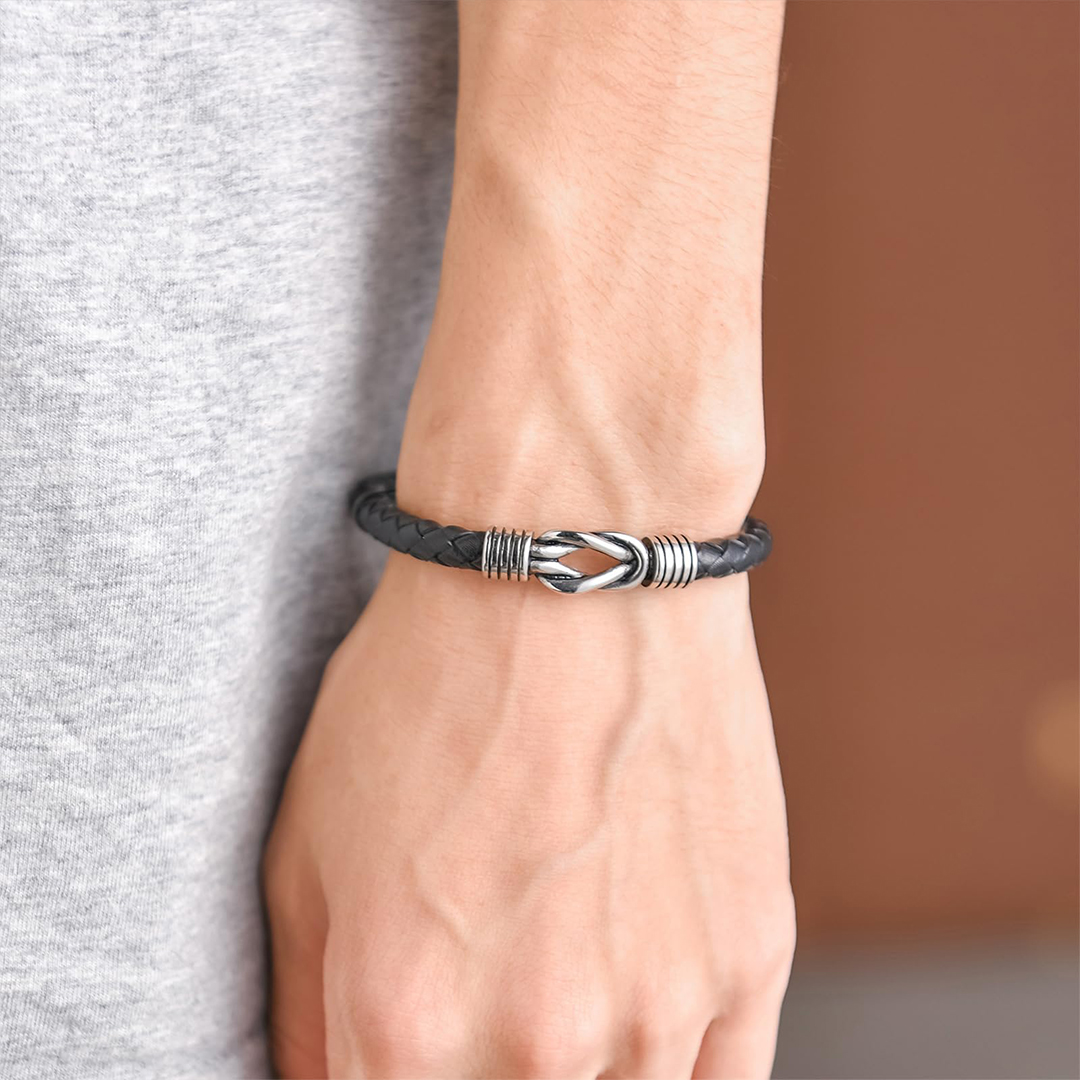 For Grandson- You Are Always In Mine Infinity Knot Bracelet