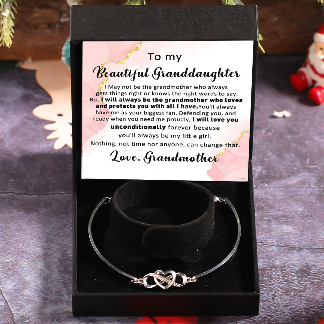 For Granddaughter - Always Shine Like The Brightest Star Infinity Bracelet