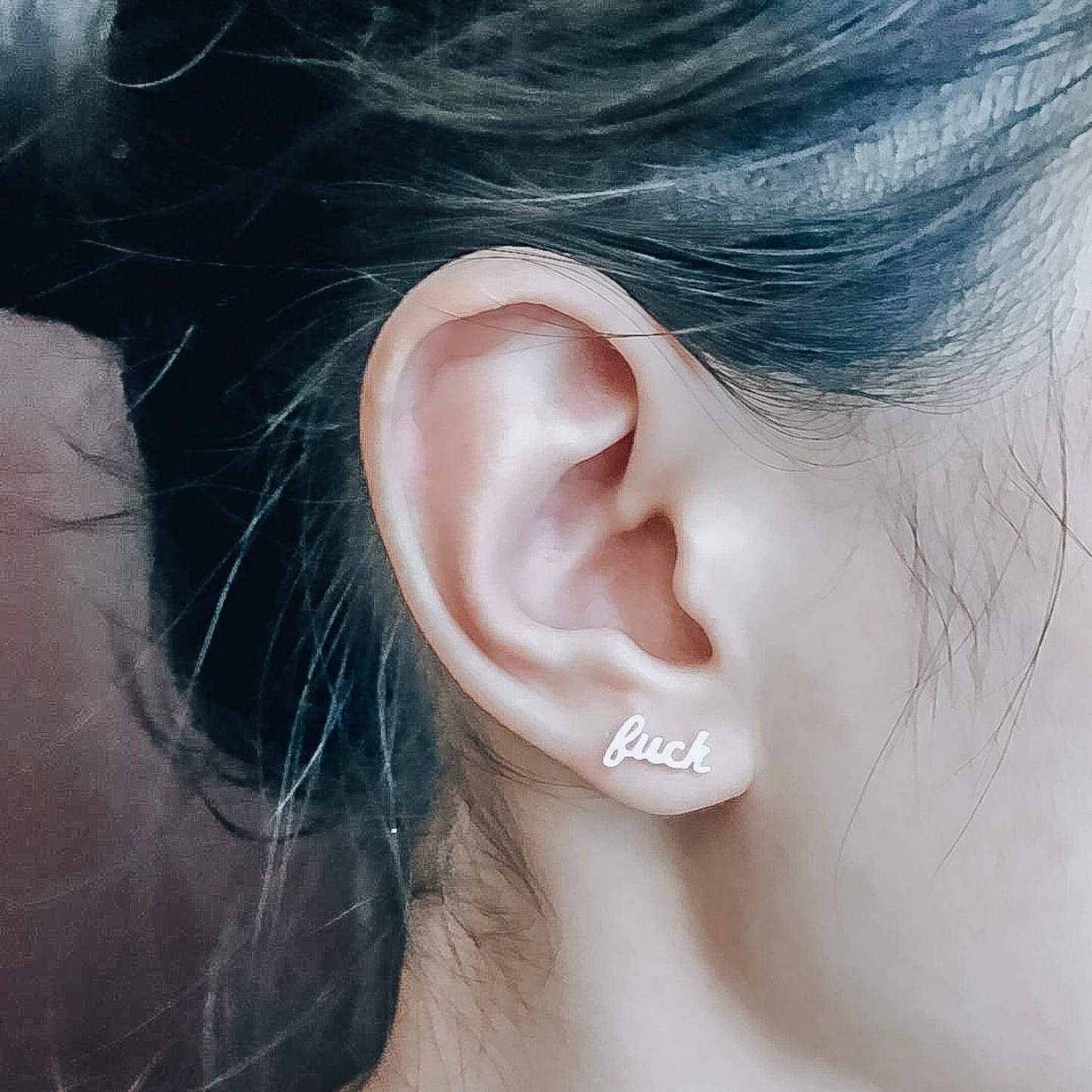 Fuck It Earrings