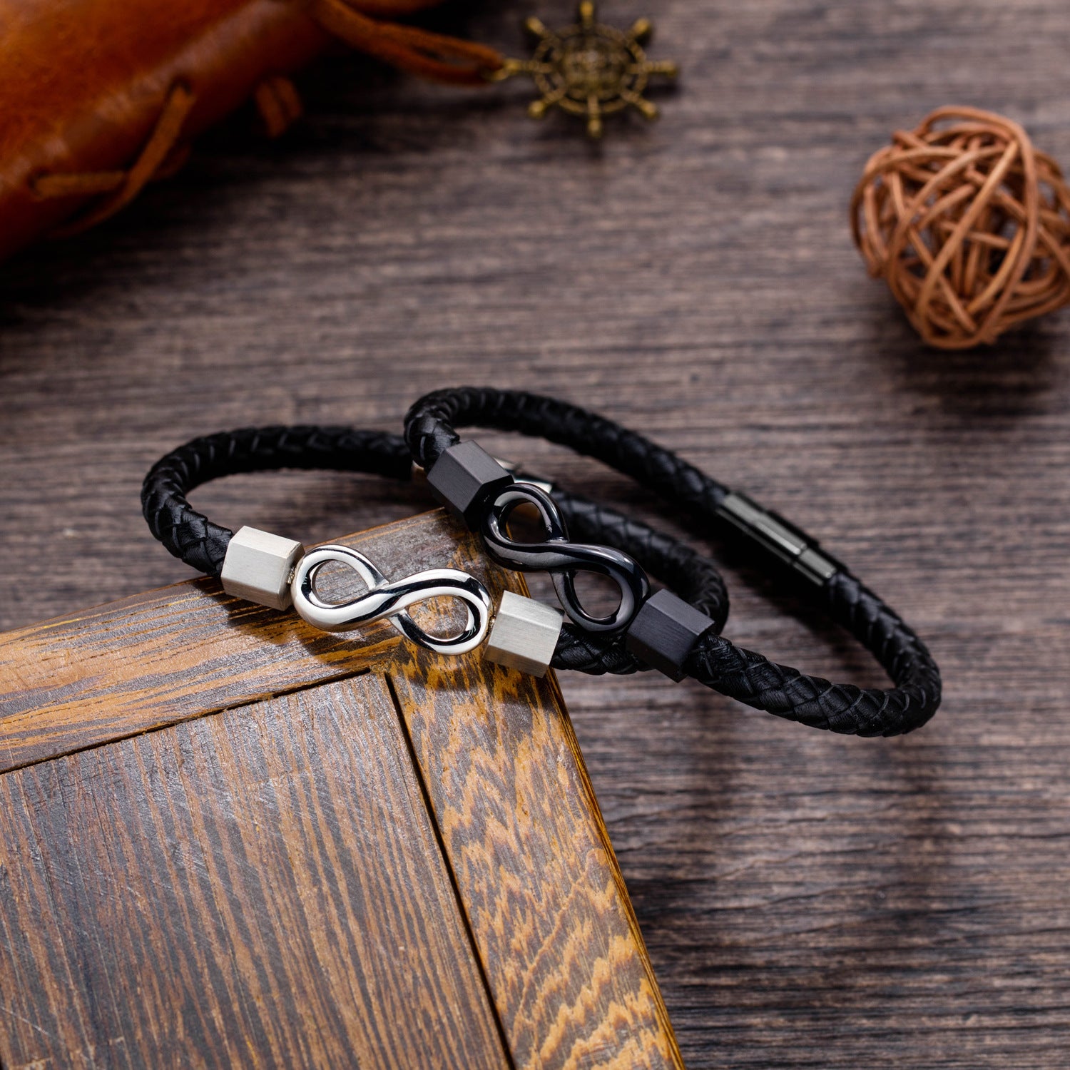 For Love - Remember Whose King You Are And Straighten Your Crown Infinity Bracelet