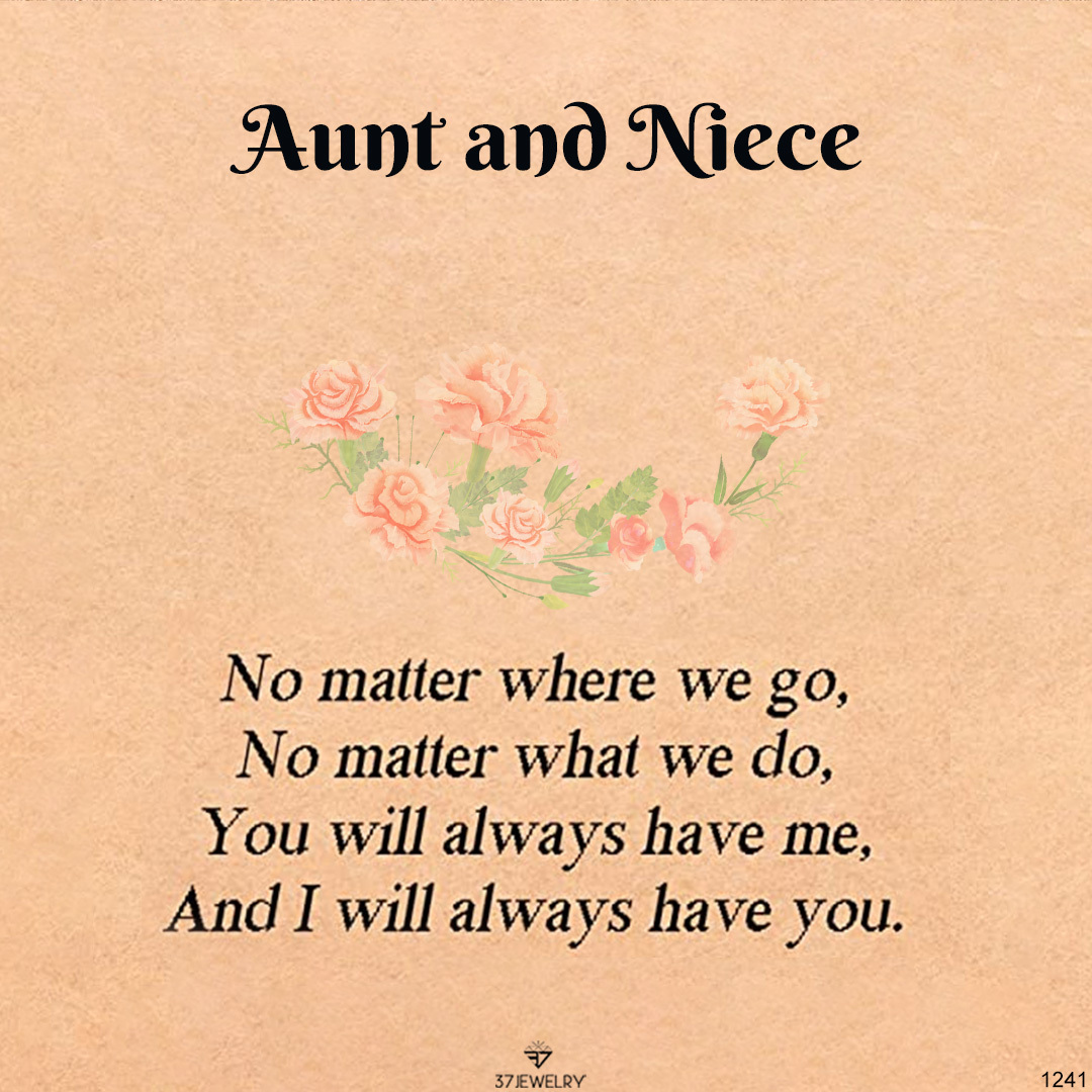 For Niece - S925 Aunt and Niece Infinity Heart Necklace