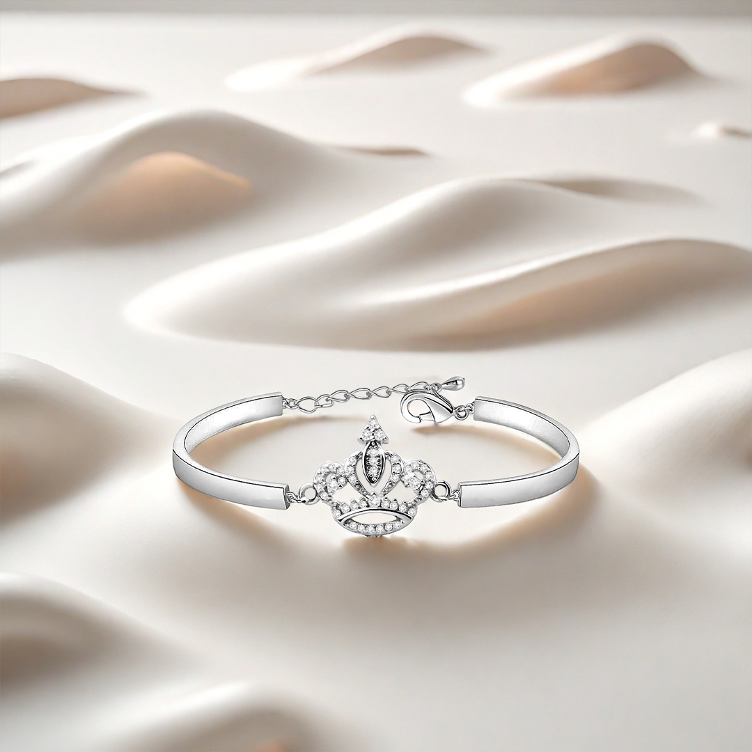 For Friend - Straighten Your Crown Crown Bracelet