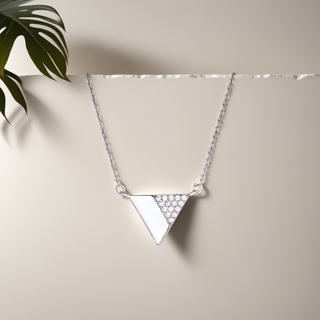 For Friend - My Badass Tribe Triangle Necklace