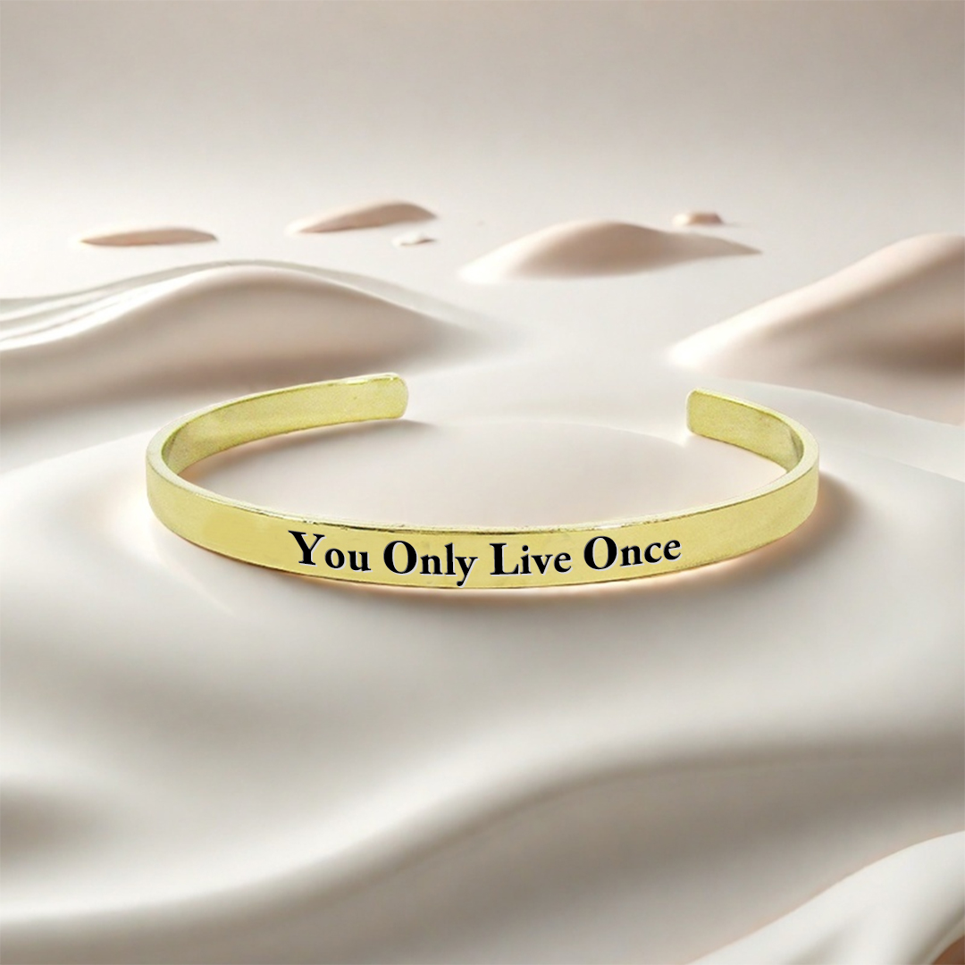For Self - You Only Live Once Bracelet