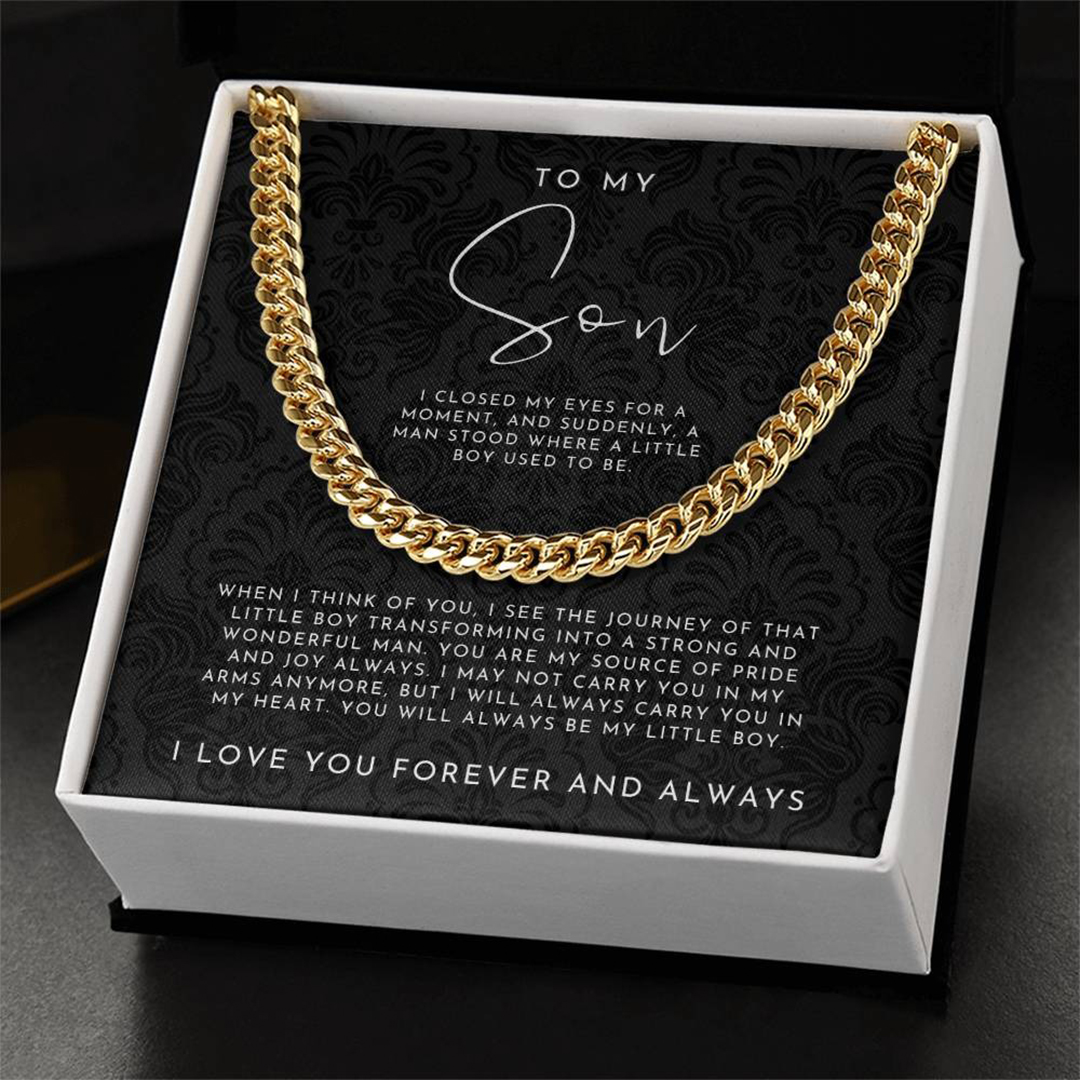 For Son - I love you forever and always Necklace