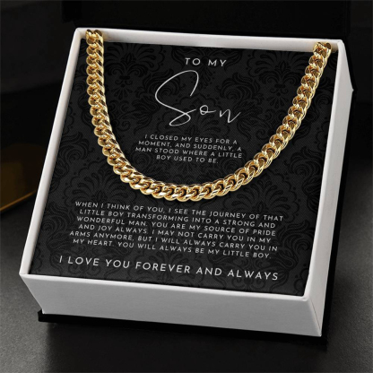 For Son - I love you forever and always Necklace