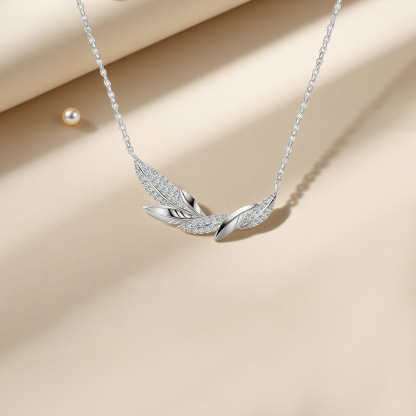 Your Guardian Angel Is Watching And Protecting Feather Necklace