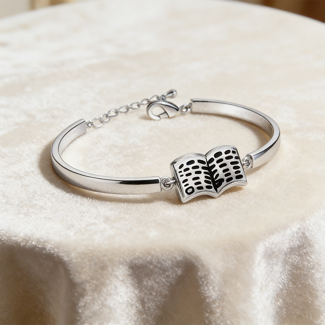 New Beginnings Book Bracelet