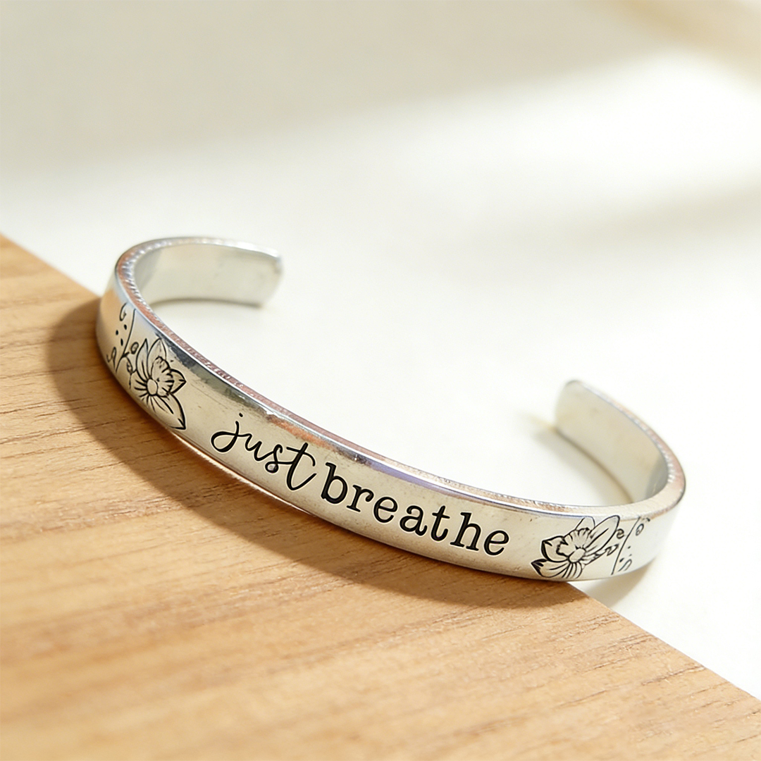 You Are Unbreakable Lotus Bracelet