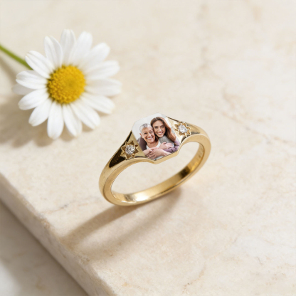 I’m So Proud Of You Photos And Birthstone Custom Ring