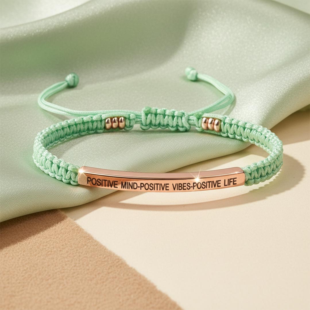 Mental Health Awareness Braided Bracelet