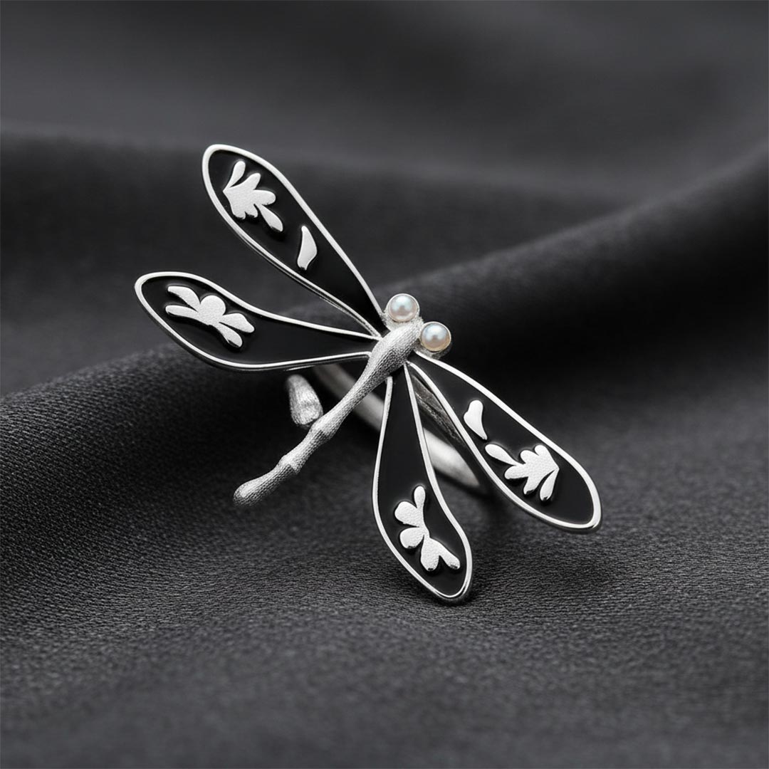 Those We Love Don’t Go Away Dragonfly Ring