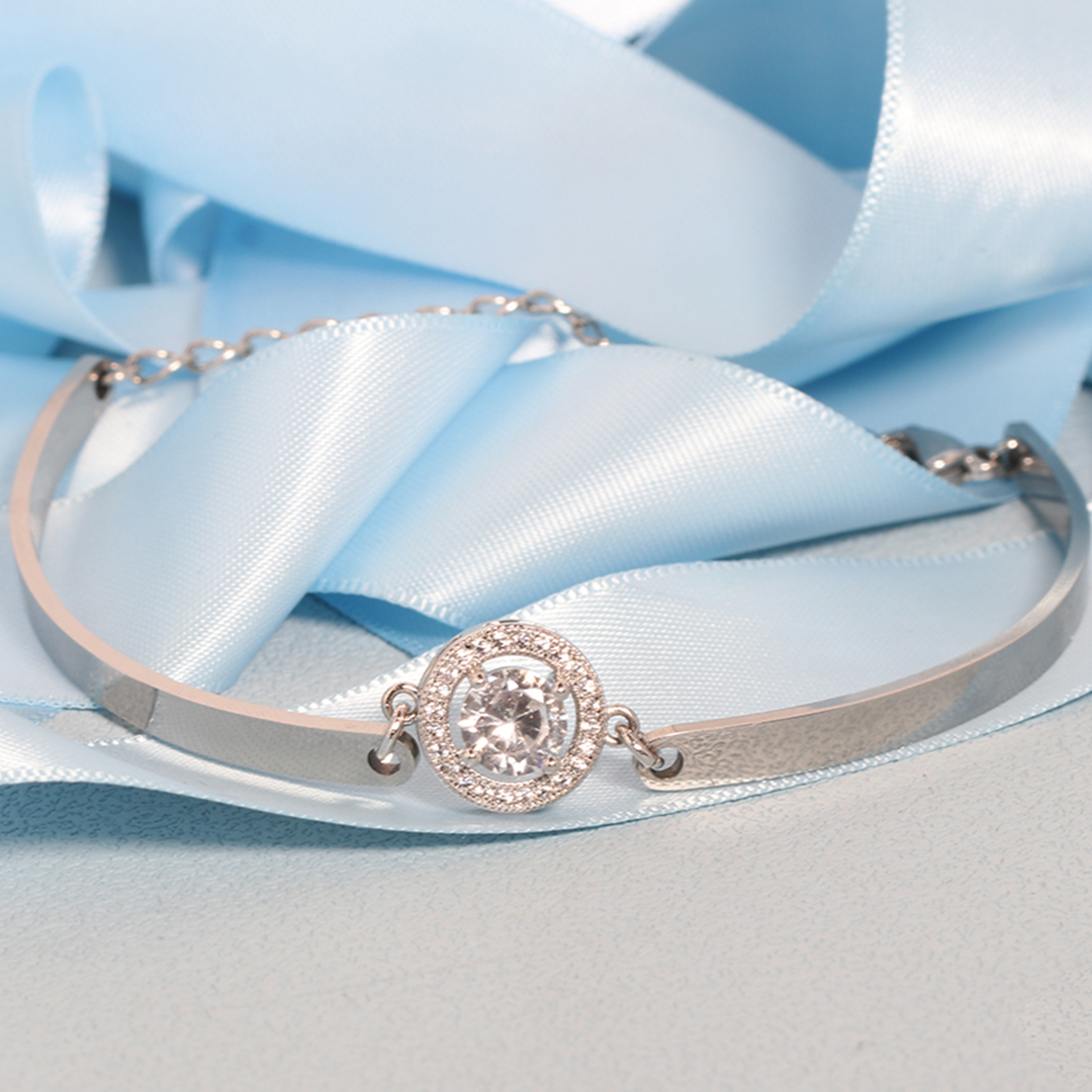 For Daughter - I Am So Proud Of You Diamond Bracelet