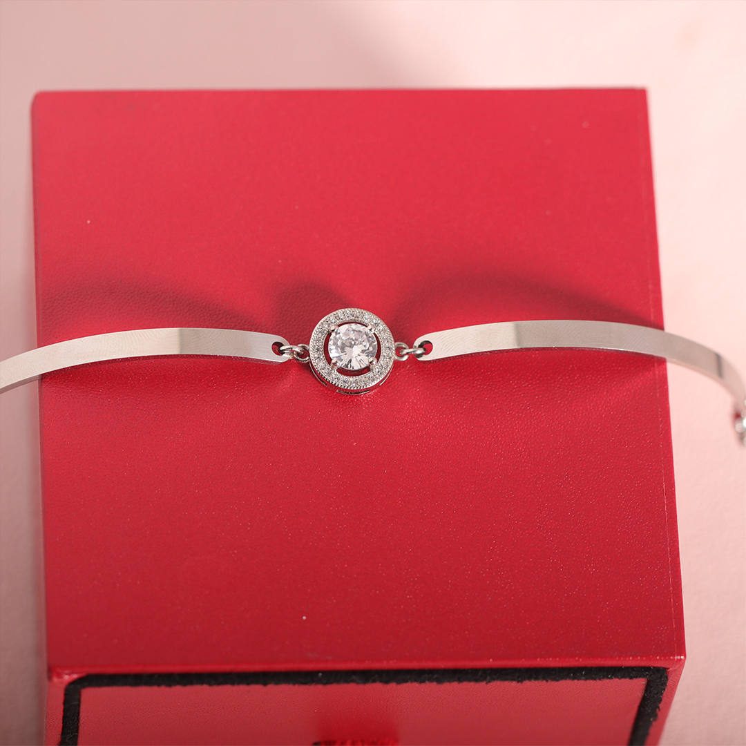 For Love - I Love You Forever And Always Diamond Bracelet