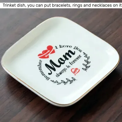 For Mother - S925 Custom Name Knot Ring