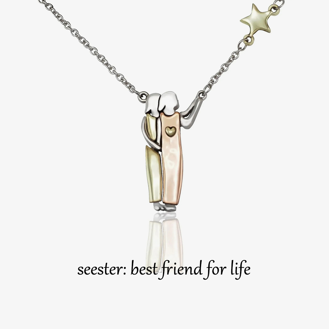 For Friend - like a sister only cooler Sister Star Pendant Necklace