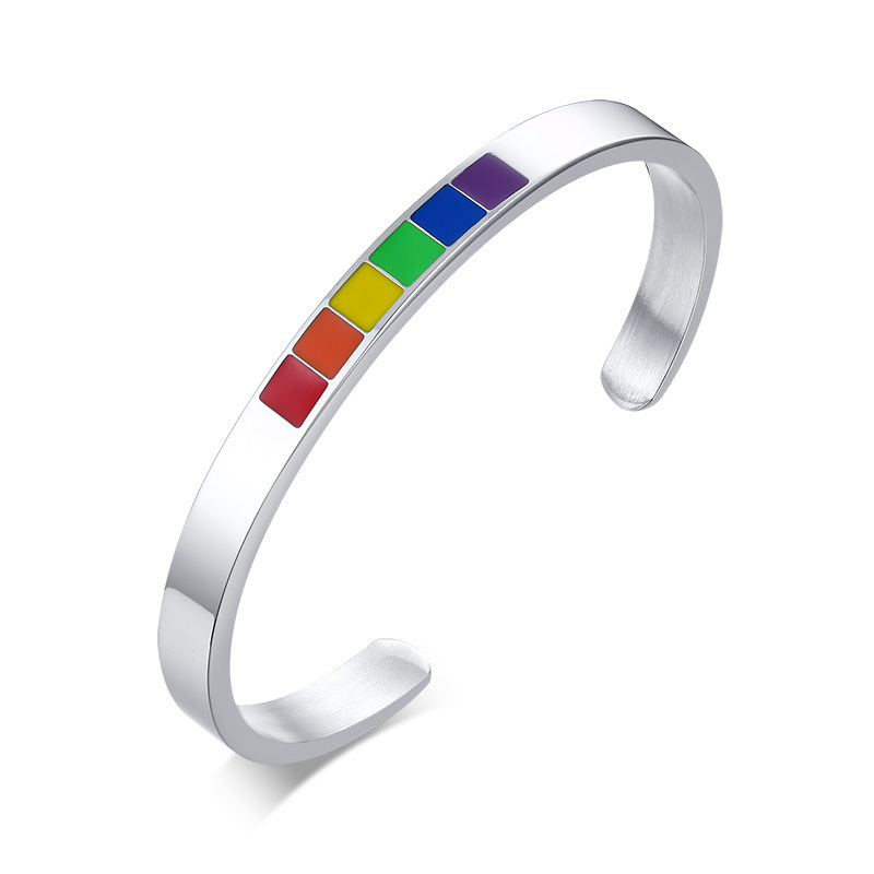 Rainbow Cuff Bracelet