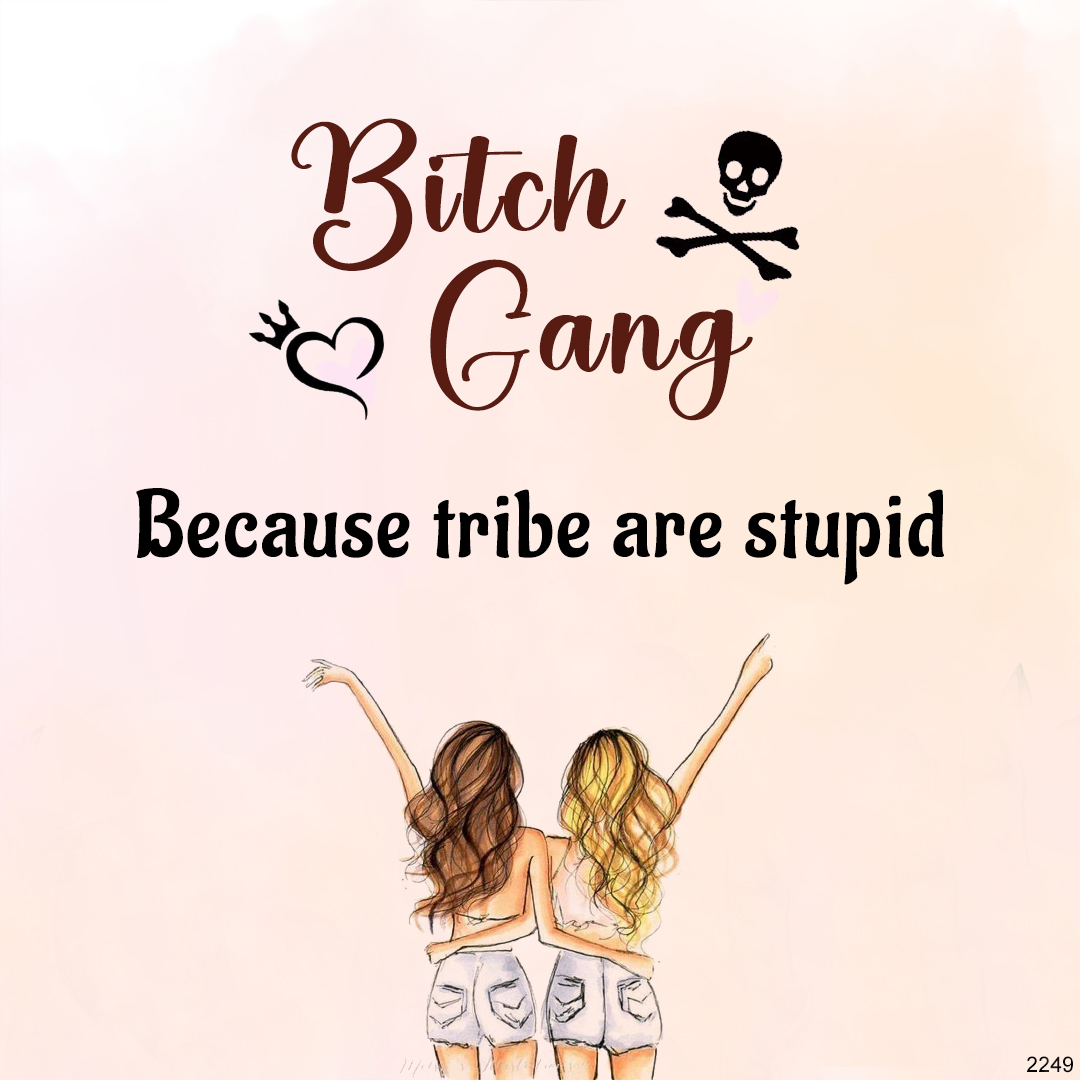 For Friend - Bitch Gang Heart Bracelet