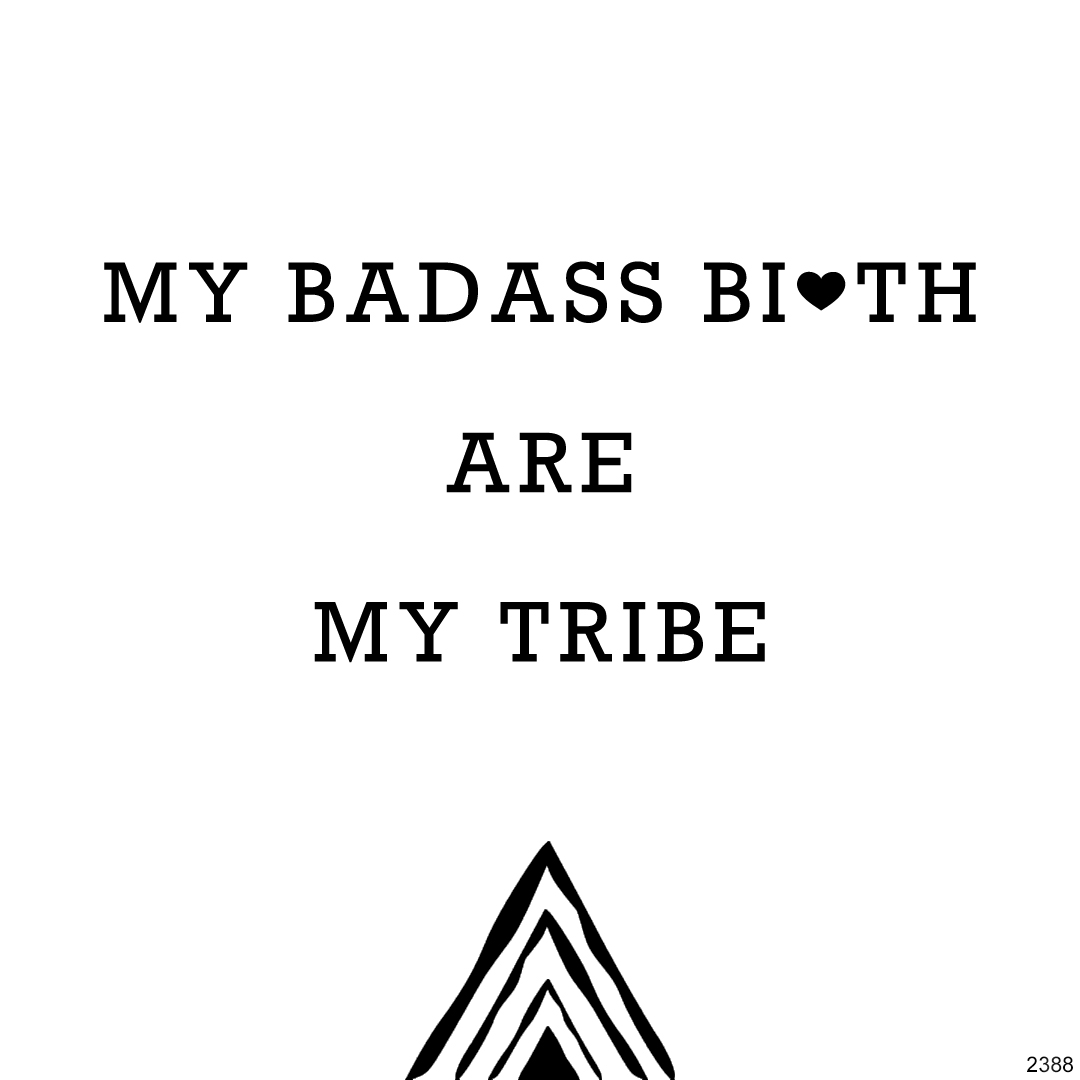For Friend - My Badass Tribe Triangle Necklace