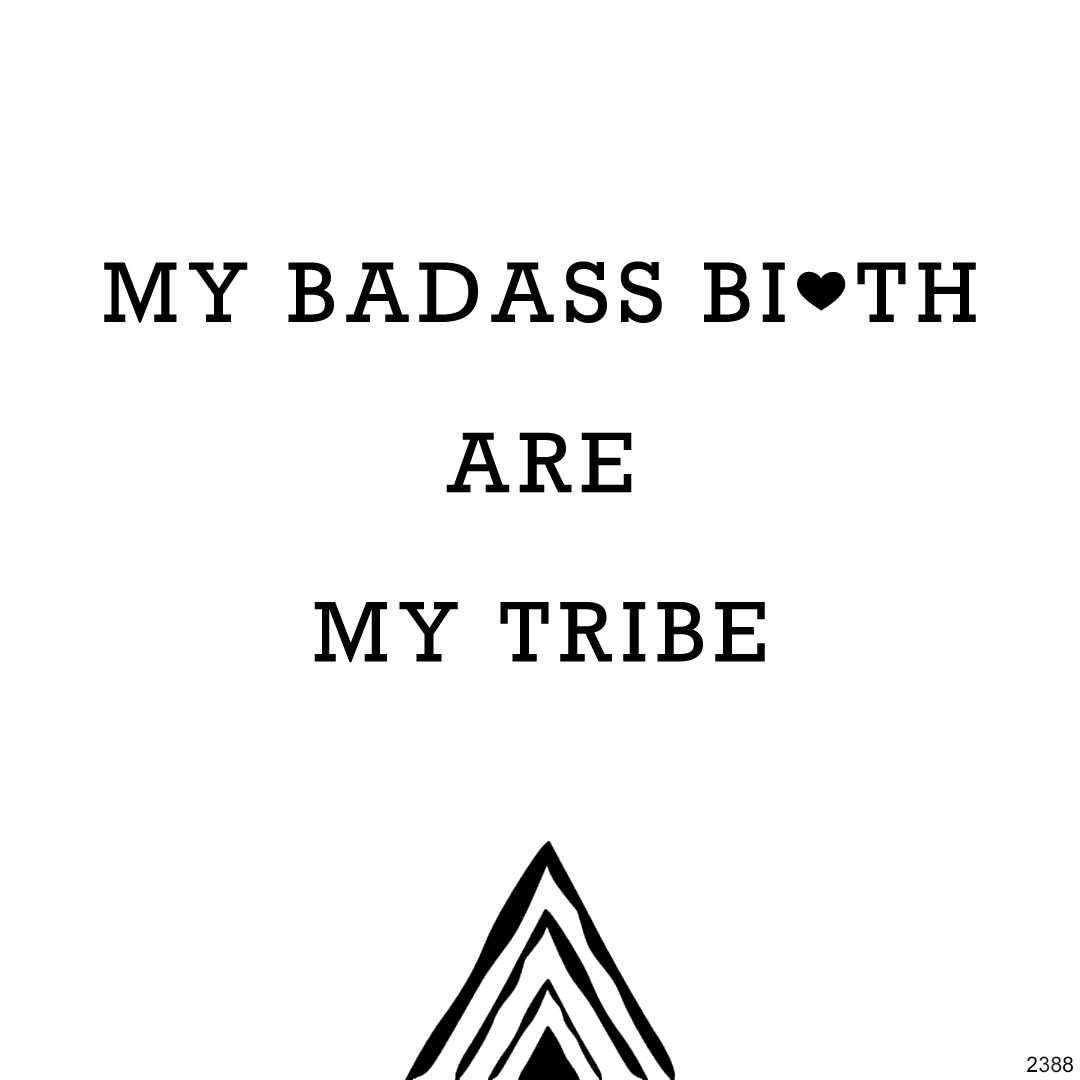 For Friend - My Badass Tribe Triangle Necklace
