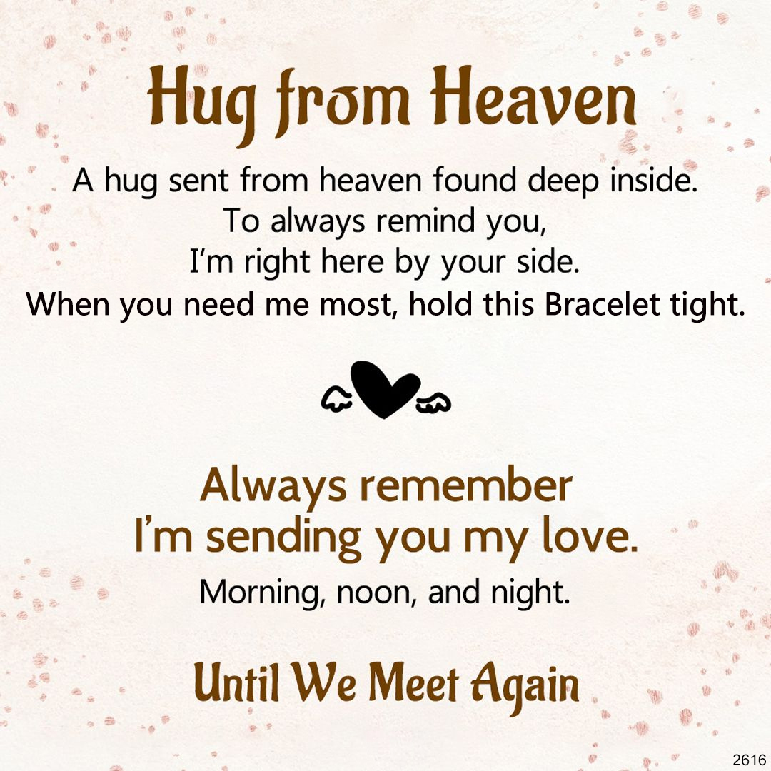 Hug From Heaven Adjustable Cuff Bracelet