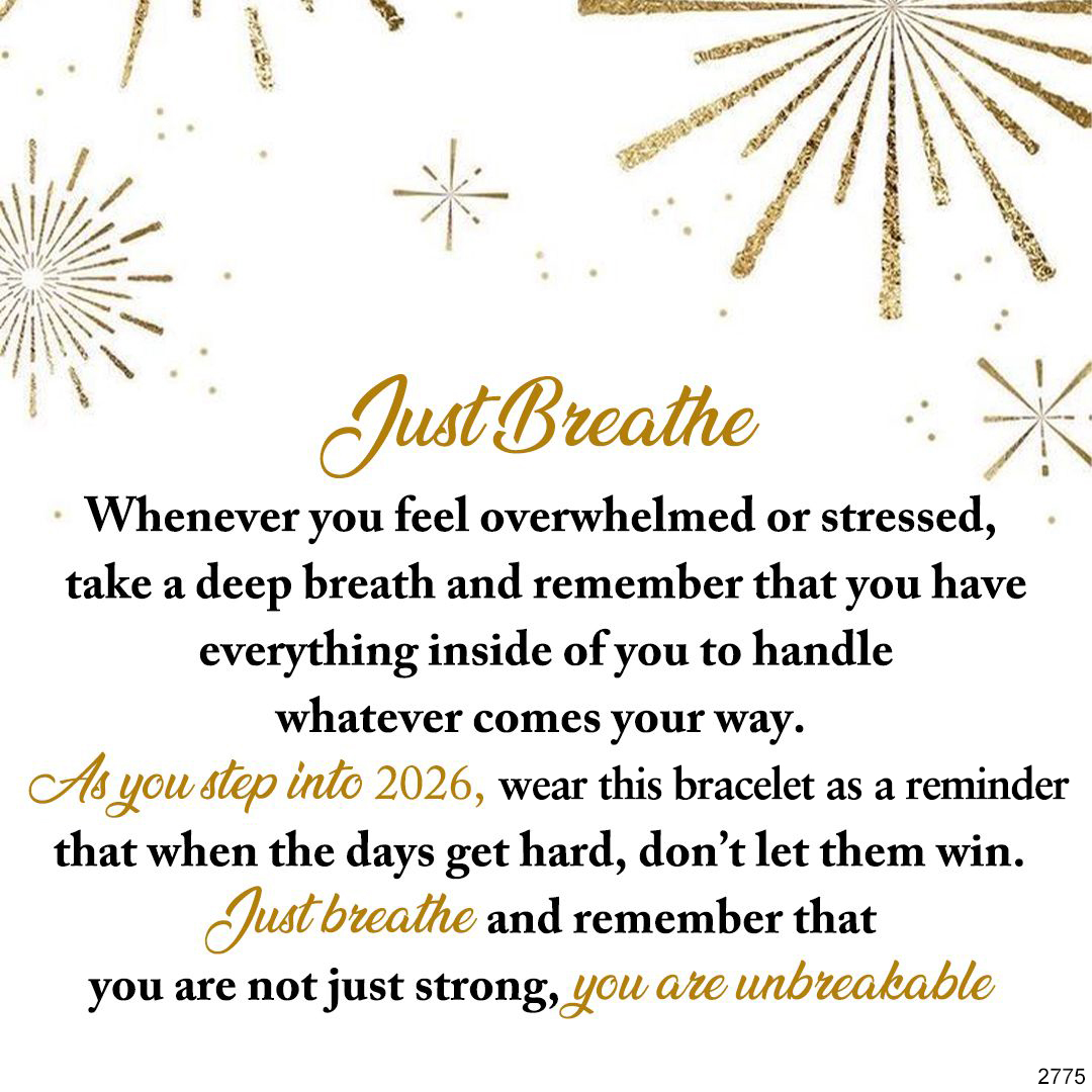 You Are Unbreakable Lotus Bracelet