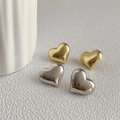 Bold Heart Earrings