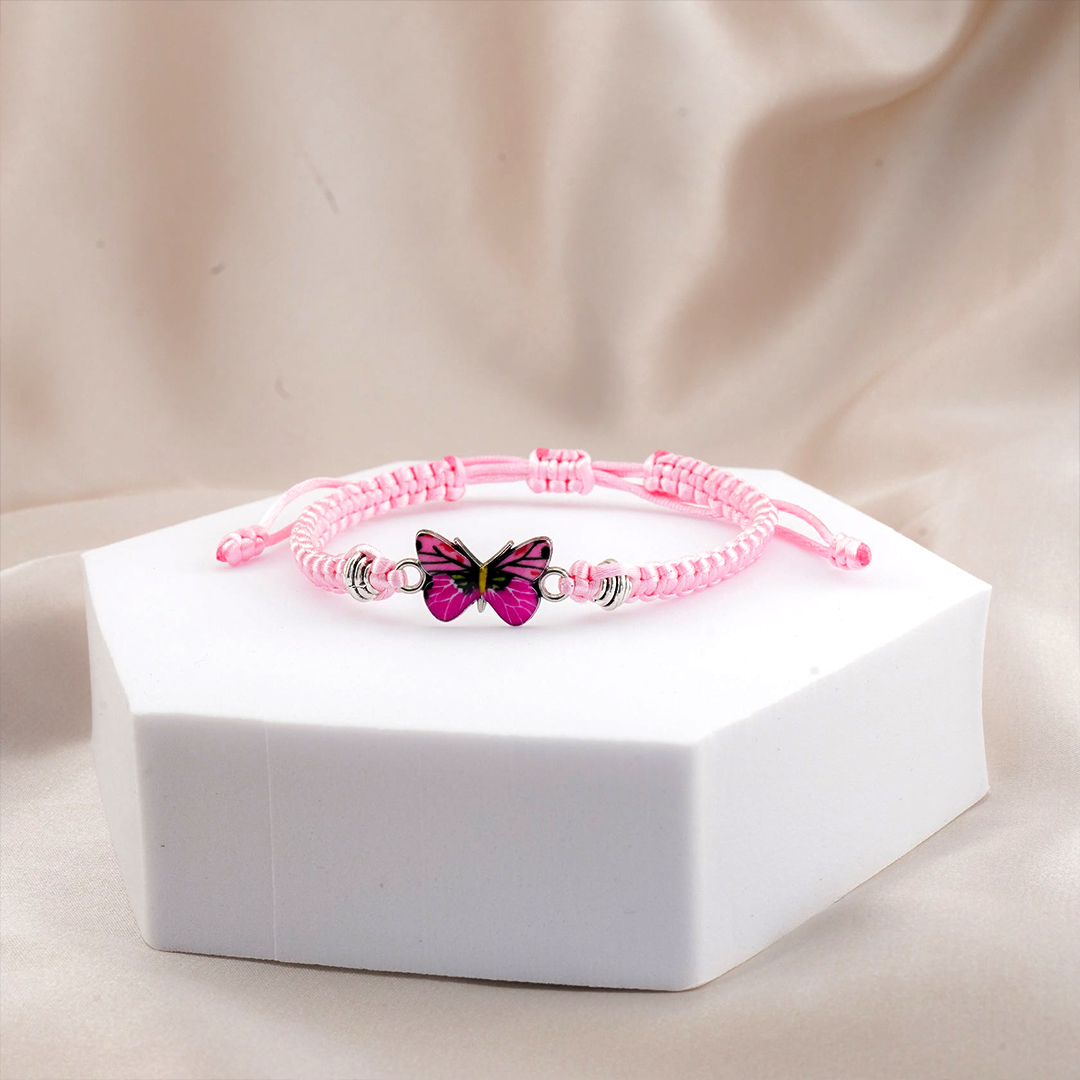 For Besties- We’ve Survived Too Many Storms Butterfly Bracelet