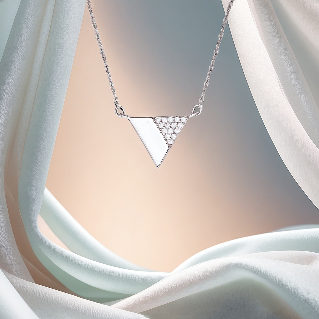 For Friend - My Badass Tribe Triangle Necklace