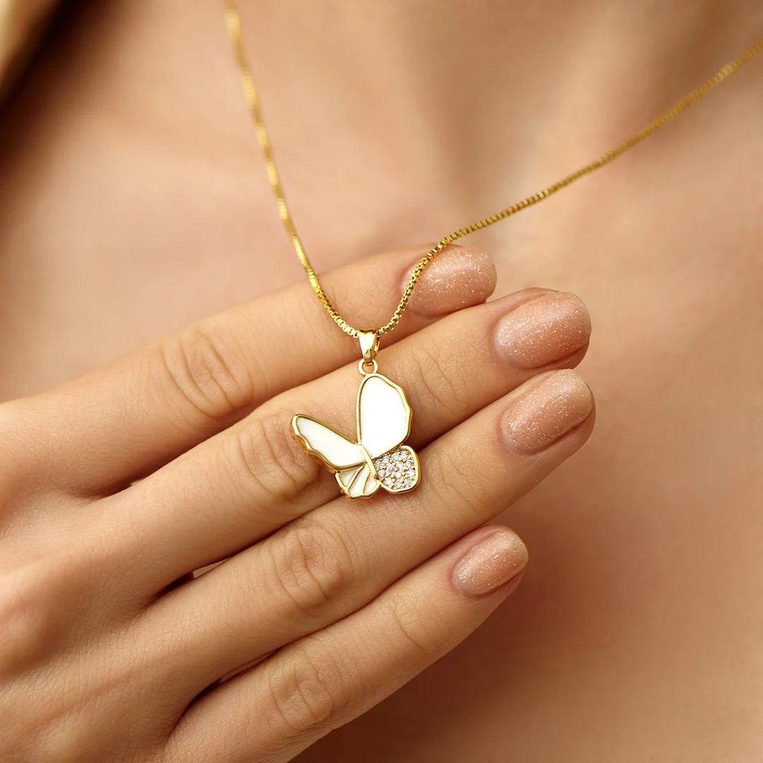 Congrats! All You Have To Do Is FLY Butterfly Necklace