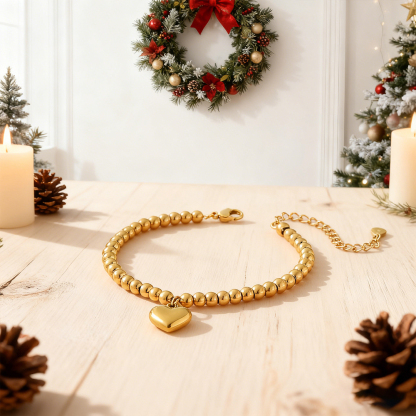 For Niece- You light up the world and make me proud Beaded Bracelet