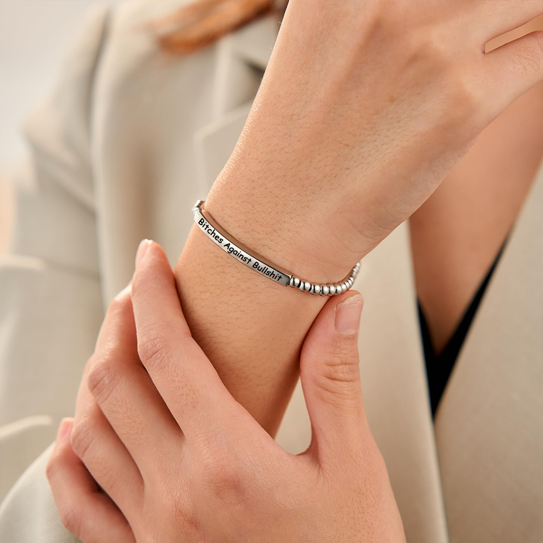 For Friend - Bitches Against Bullshit Bracelet