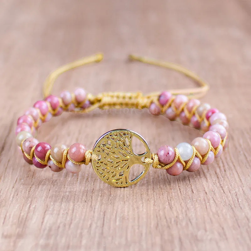 For Mother -Family Tree Beads Bracelet