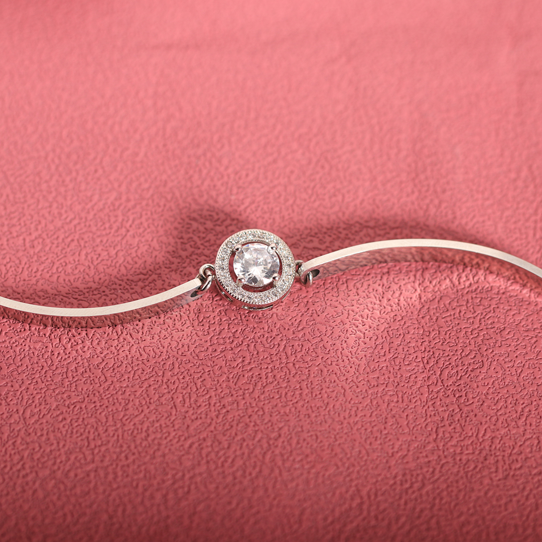 For Love - I Love You Forever And Always Diamond Bracelet