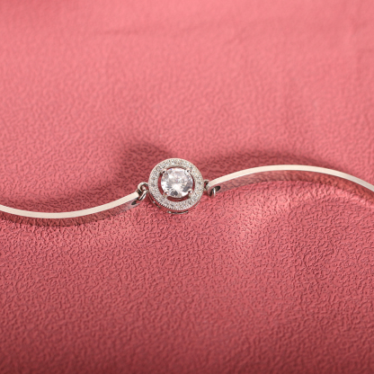 For Love - I Love You Forever And Always Diamond Bracelet