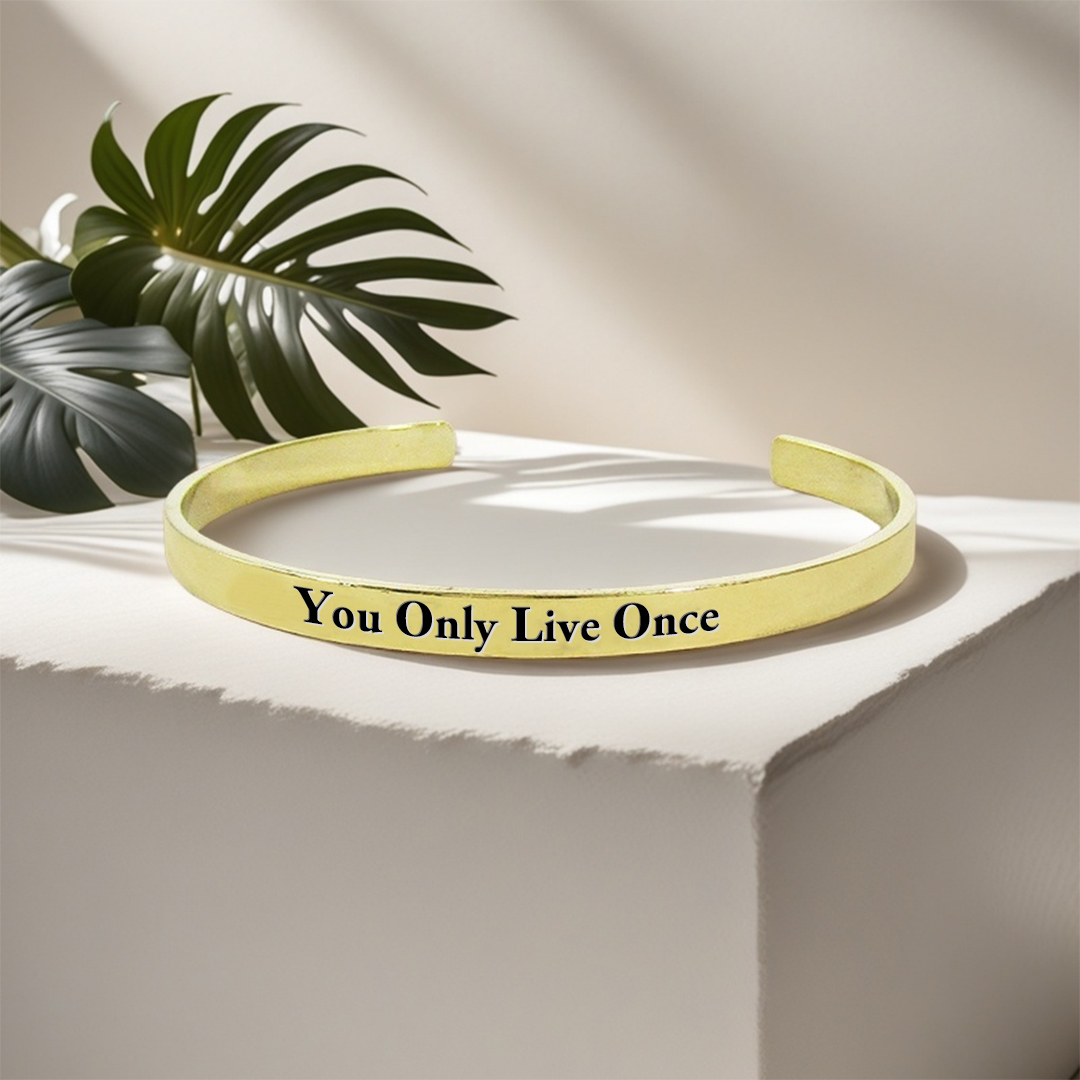 For Self - You Only Live Once Bracelet