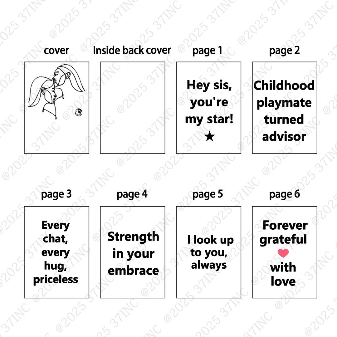 For Sisters- You're My Star Book Necklace