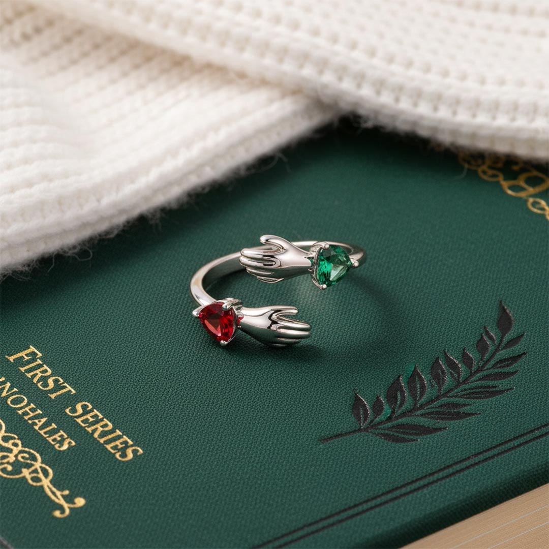 For Granddaughter - You Are Always In Mine Custom Birthstone Ring