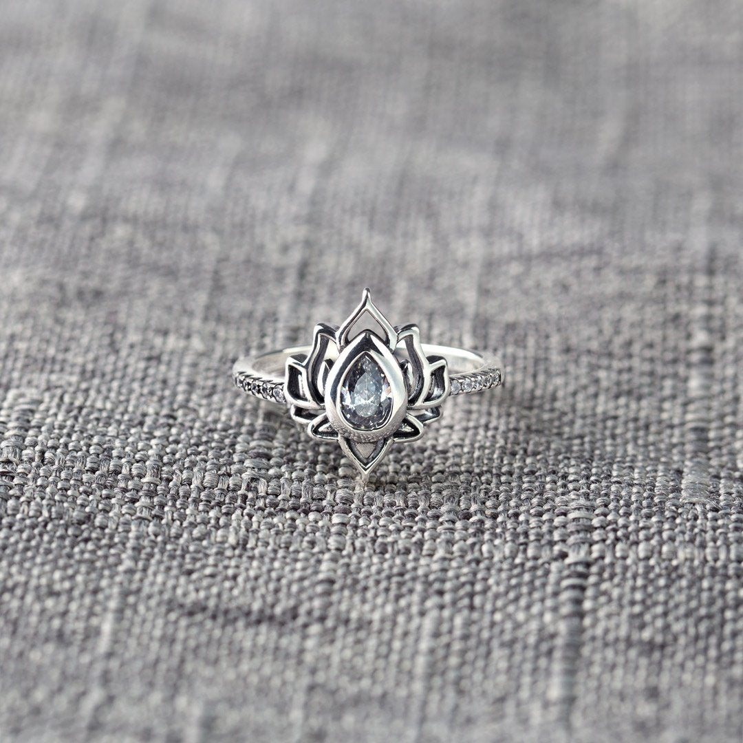 Fck My Trauma Lotus Ring
